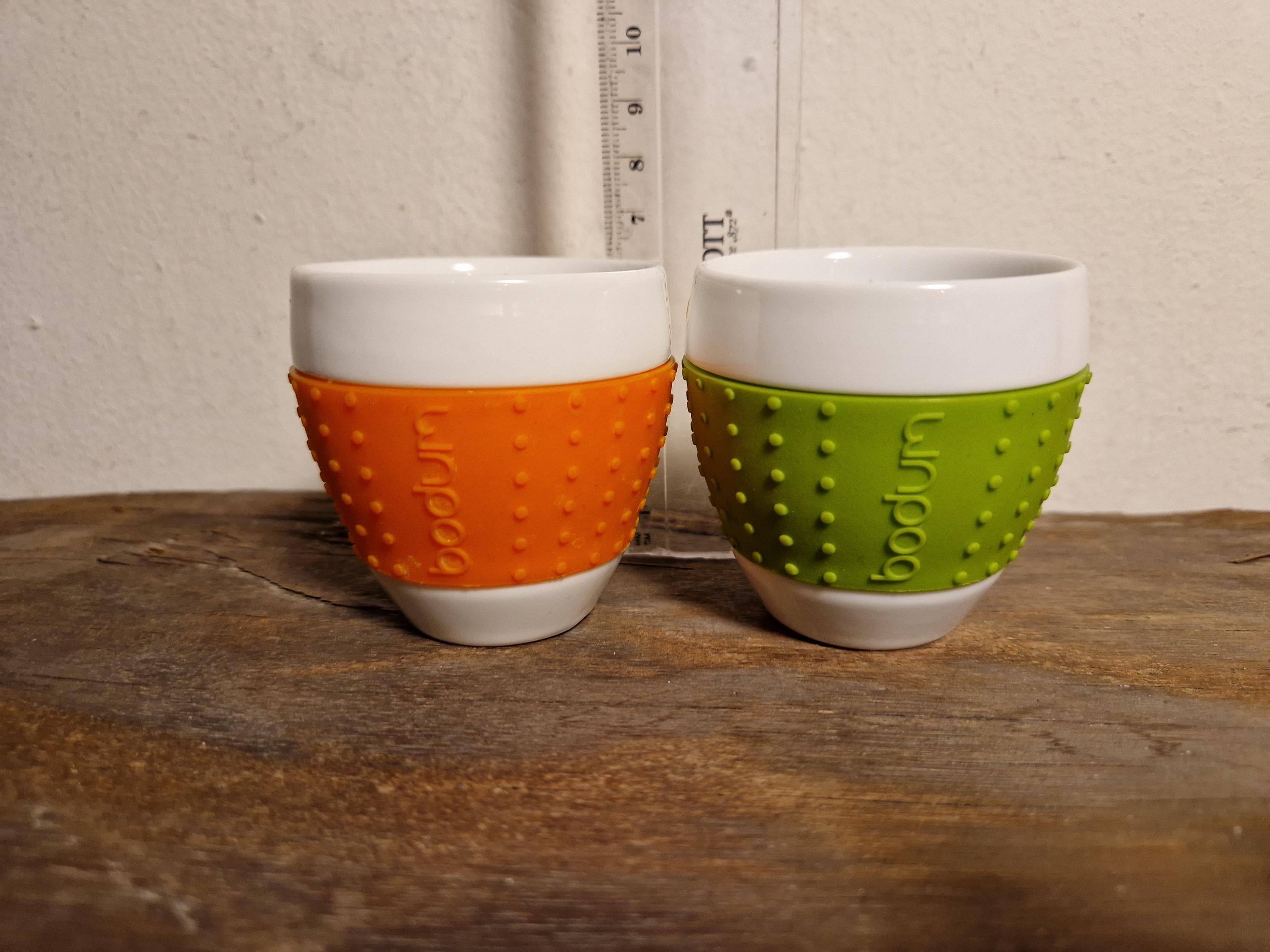 bodum ceramic coffee cups Bodum Jumbo Double-Wall Bistro Mug 15 oz (Set of 2)