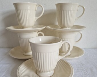 Vtg. Wedgwood kop en schotel, Edme, heel goed, made in England