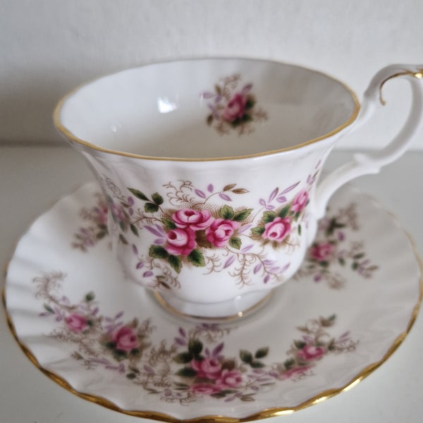 Royal Albert Tea Cup and Saucer, Lavender Rose