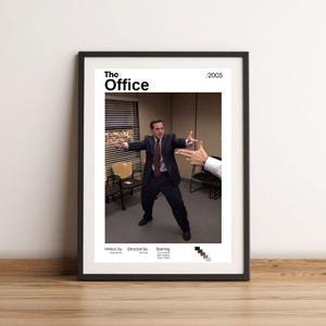 THE OFFICE Movie Poster, The Office Poster Printed, Tv Series Posters Art, Poster Wall Art Vintage Retro Art Print