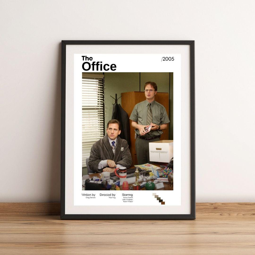 THE OFFICE Movie Poster, the Office Poster Printed, Tv Series Posters ...