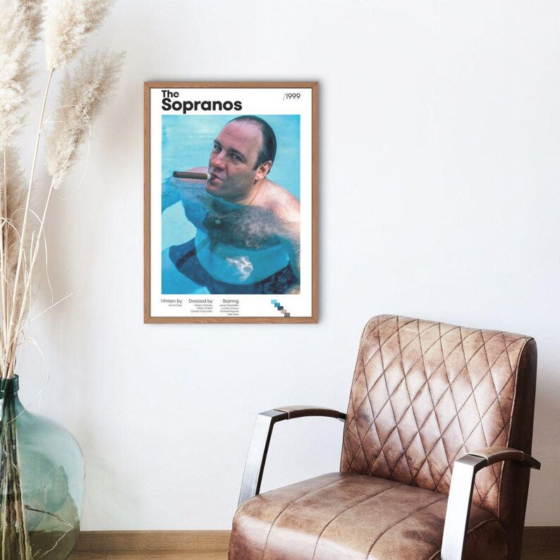 Tony Poster The Sopranos BUNDLE Movie Poster ,tony Soprano Poster Printed, Tv ...