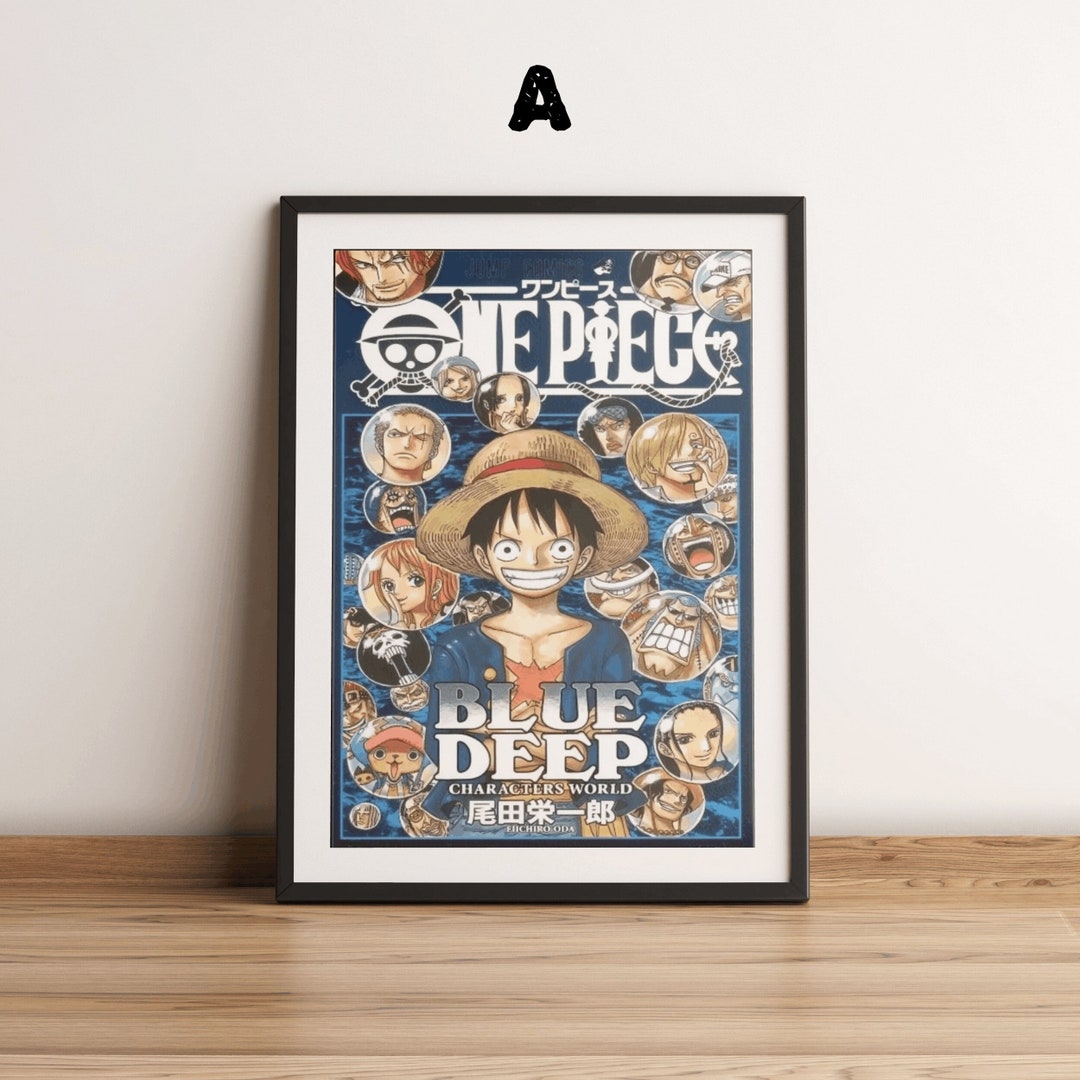 One Piece Anime Poster One Piece Anime Prints One Piece Stickers ...