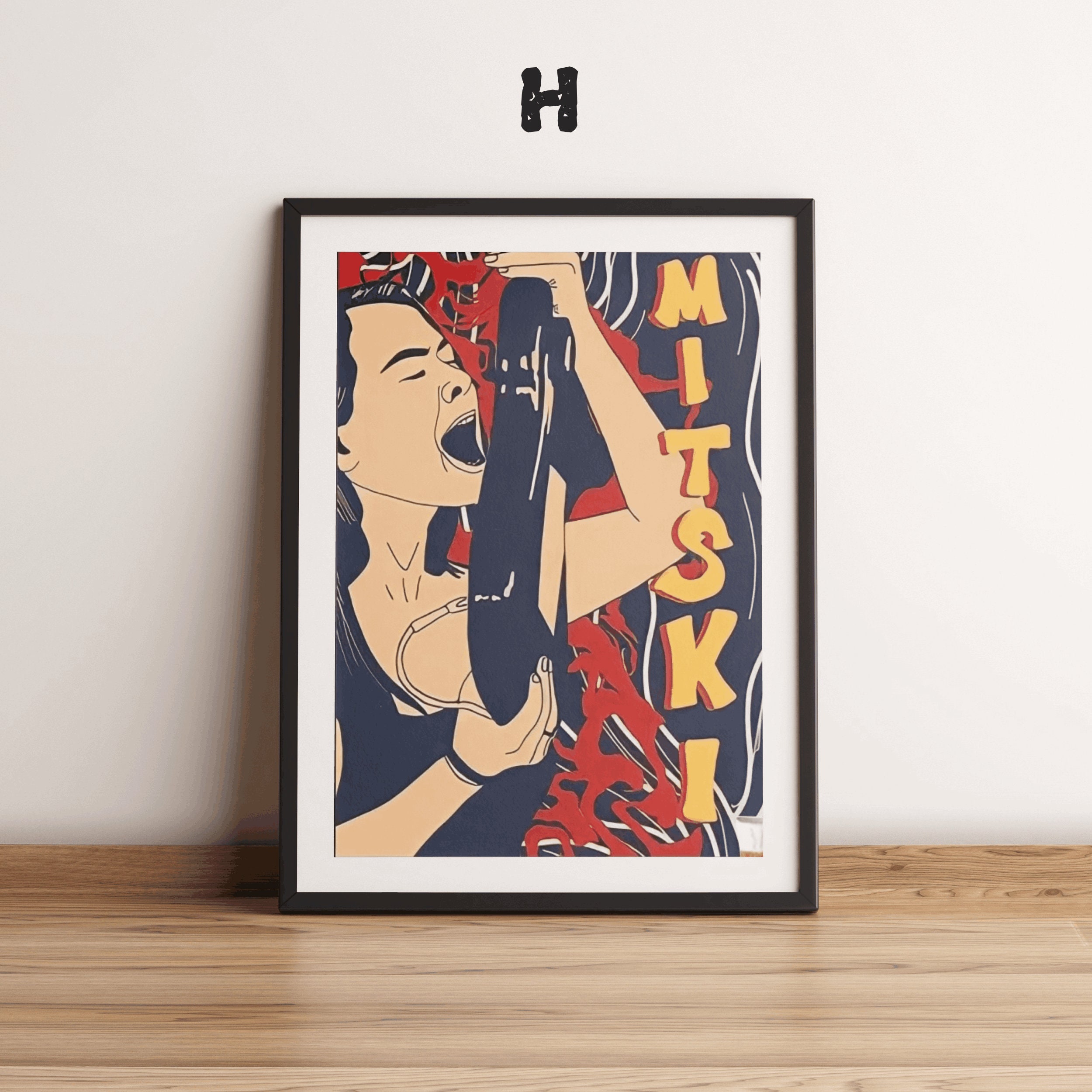 Mitski Poster Prints Mitski Posters Mitski Merch My Love is Mine All ...