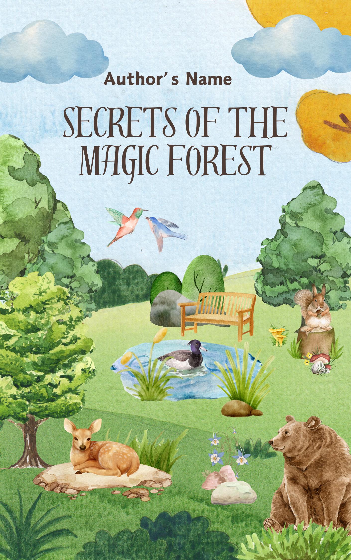 CHILDREN STORYBOOK TEMPLATE Etsy