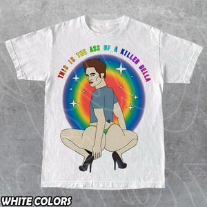 Vintage Killer Bella Shirt, This Is The Ass Of A Killer Bella Tshirt, Robert Pattinson Meme T-Shirt, Gift For Women and Man Unisex T-Shirt