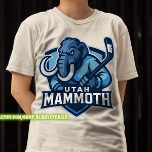 Utah Mammoth, Utah Hockey Club Unisex Shirt, Cozy Sports Apparel, Perfect Gift for Fans, Retro, Vintage Game Day Outfit, Ice Hockey