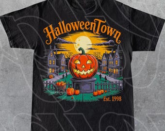 Vintage Halloweentown Shirt, Halloween Tshirt, Retro Halloweentown, Halloweentown University Tees, Gift For Women and Man Unisex T-Shirt
