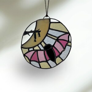 Stained glass bats, bat sun catcher