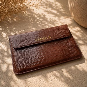 Personalized Croc Laptop Sleeve, Custom Laptop Cover