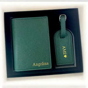 Personalized Travel Gift | Custom Passport Wallet | Travel Accessories | Travel Gift | Groomsmen Proposal | Wedding Gift | Gift for Her |