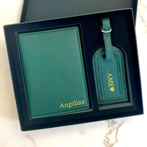 Personalized Travel Gift | Custom Passport Wallet | Travel Accessories | Travel Gift | Groomsmen Proposal | Wedding Gift | Gift for Her |