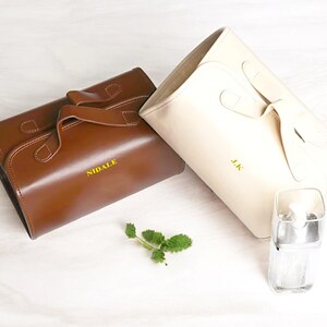 Trousse de maquillage de voyage personnalisée | Trousse à cosmétiques personnalisée pour femme | Cadeau de proposition nuptiale | Trousse de maquillage avec pochettes amovibles | Cadeau pour elle |
