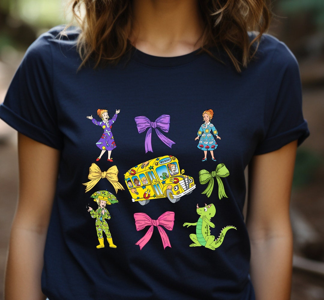 Ms Frizzle Magic School Bus Shirt, Teacher Coquette Shirt, Coquette