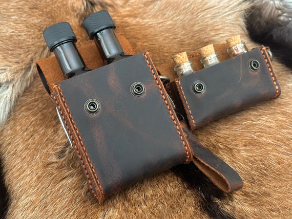 Bushcraft Camping Kitchen Set Handmade, Travel Spice Kit,backpack