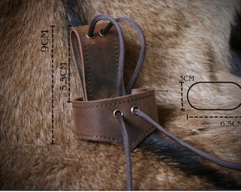 Bushcraft Belt Axe Holder, Leather Axe Holster, Ax Hanger, Handcrafted Hatchet Holster, Leather Belt Loop for Axe, Bushcraft ,Camping gift