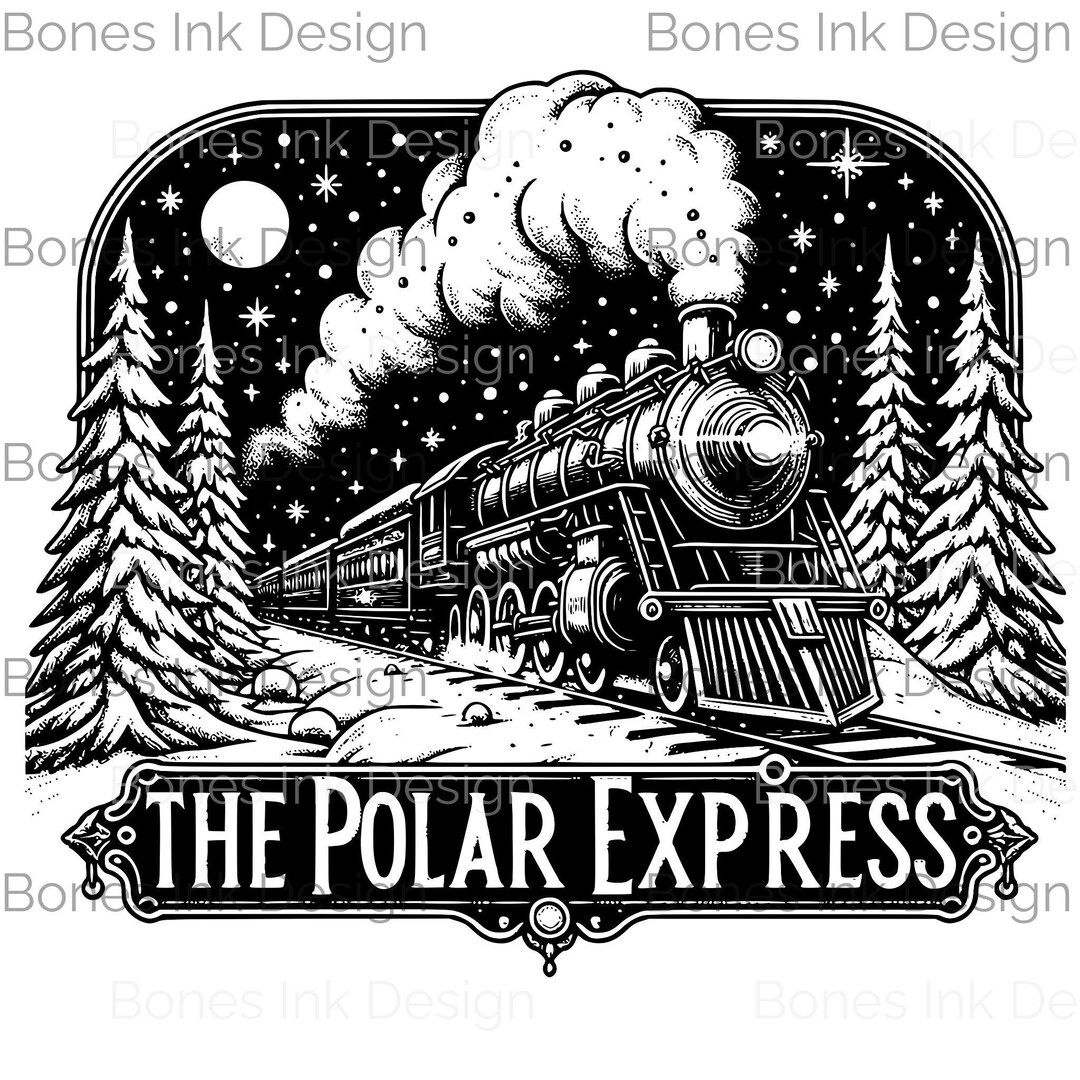The Polar Express Svg Christmas PNG Believe Christmas Jumper Png North ...