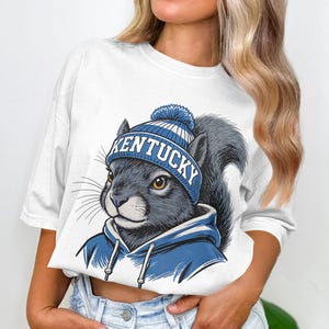 Kentucky Squirrel Mascot PNG, State Team Mascot, Digital Download, Sports Fan Art, Kentucky Wildcats, College Sports, Cricut, Sublimation
