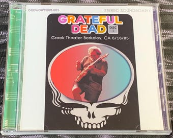 Ensemble de 3 CD Grateful Dead Berkeley California, rare table d'harmonie complète de 1985