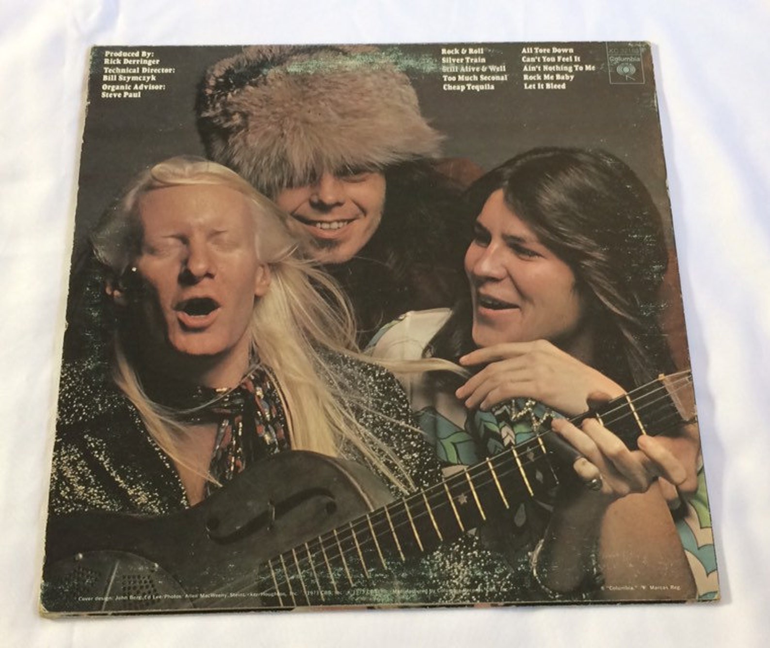 LP Johnny Winter still alive and well 1973 album in VG Etsy