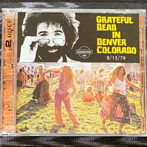 2 CD Grateful Dead live Denver 8/13/79 Rare complete show Near Mint Road Trips 1979