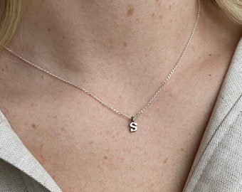 Details about   Initial Pendant Jewelry Sterling Silver Handmade Personalized Initial Pendant IN 