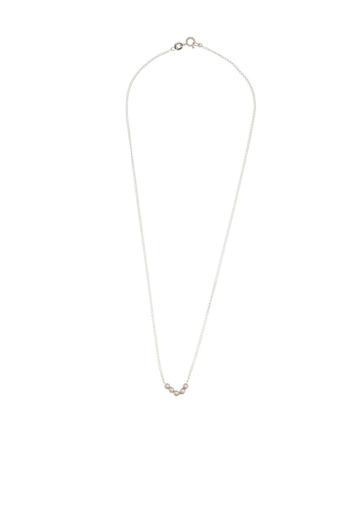 Handmade Jewelry, Silver Dainty Necklace, Delicate Silver Necklace