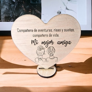 Personalized heart-shaped gift for best friend || Personalized birthday gift || Personalized mom gift