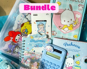 Kawaii Mystery Box Kawaii Bundles Kawaii Schreibwaren niedlich Überraschung Geburtstag Geschenke Box kawaii Plushies Aufkleber Sanrio Bundle für Mädchen