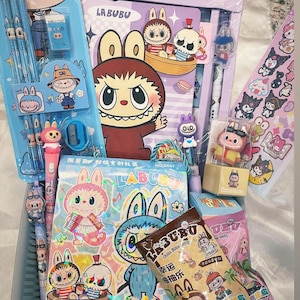 Labubu-briefpapier, Labubu-liefhebbers Schattig Labubu-notitieboekje, The Monsters Stationery for Journaling, & Gifts Stationery for Kids Verjaardagscadeau idee