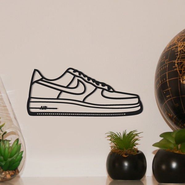 Silhouette inspired by Nike air Force 1