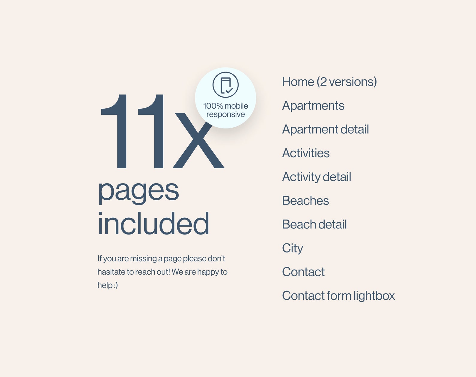 Airbnb Wix Booking Website Design Template for Vacation Rental Etsy