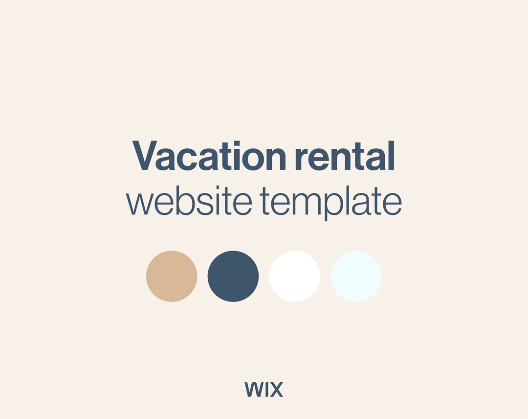 Wix Airbnb Website Template Etsy Wix Airbnb Website Template Etsy