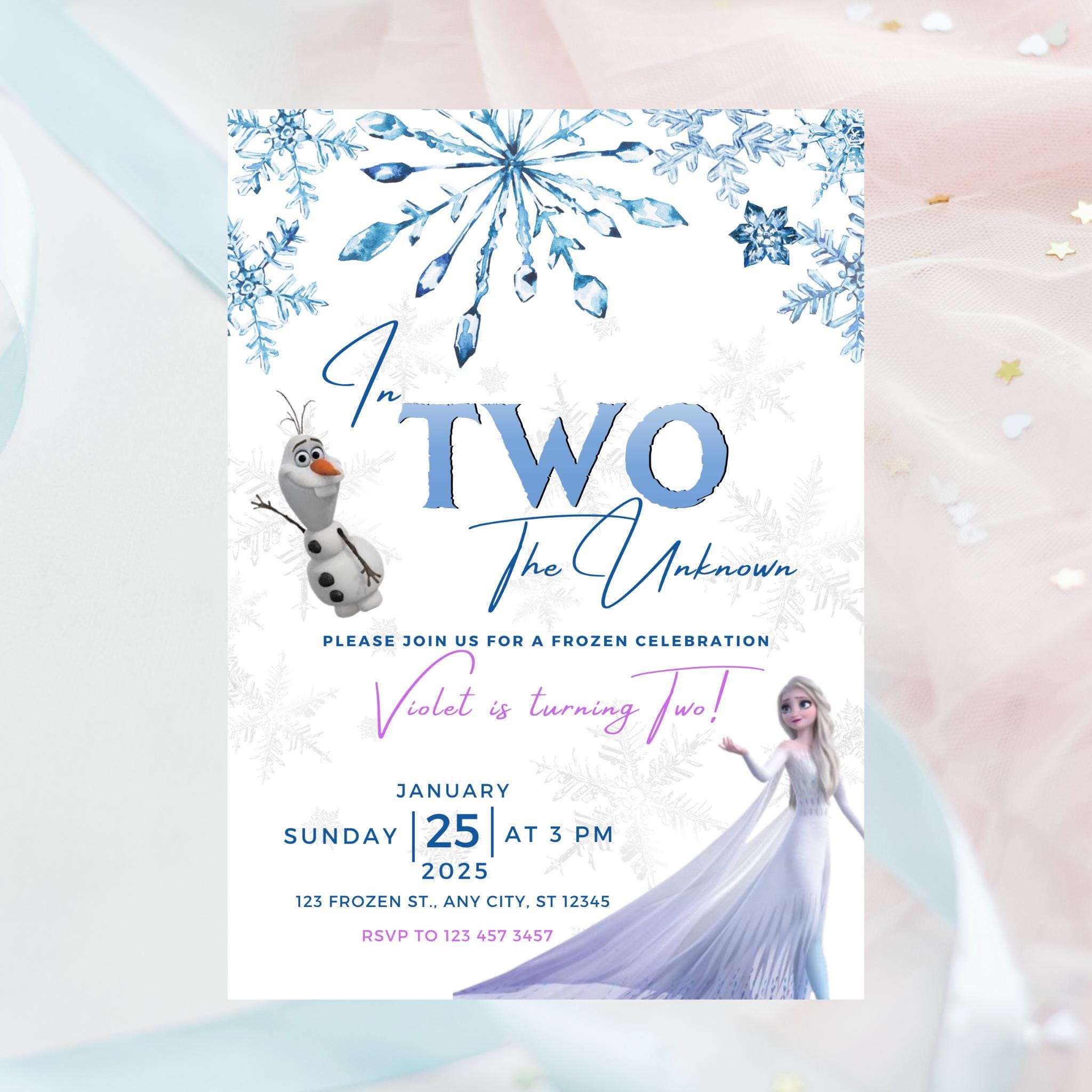 Buy Frozen 2 Birthday Party Online In India Etsy India
