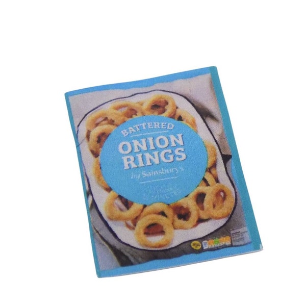 1:12th Scale Dolls House Miniature Onion rings packet-accessories-food-SD