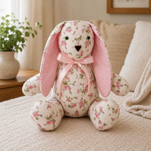 Handmade Memory Bear Keepsake from Loved One's Clothing | UK Memorial Remembrance Teddy