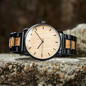 Mens Watch,Wood Watch,Personalized Watch,Engraved Watch,Wooden Watch,Groomsmen Watch,Gift for Groomsmen,Gift for Dad,Personalized gift