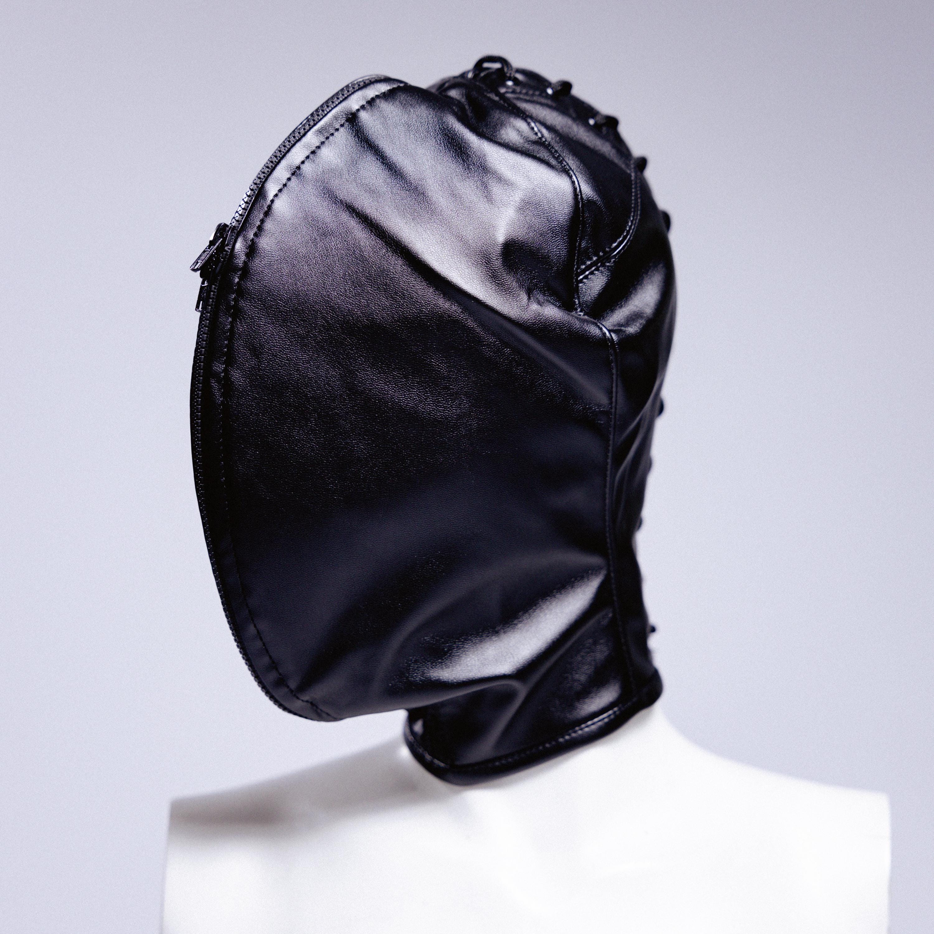 Black Face Mask, Adult Face Mask, Fetish Mask, Bondage Mask, Kinky Mask ...