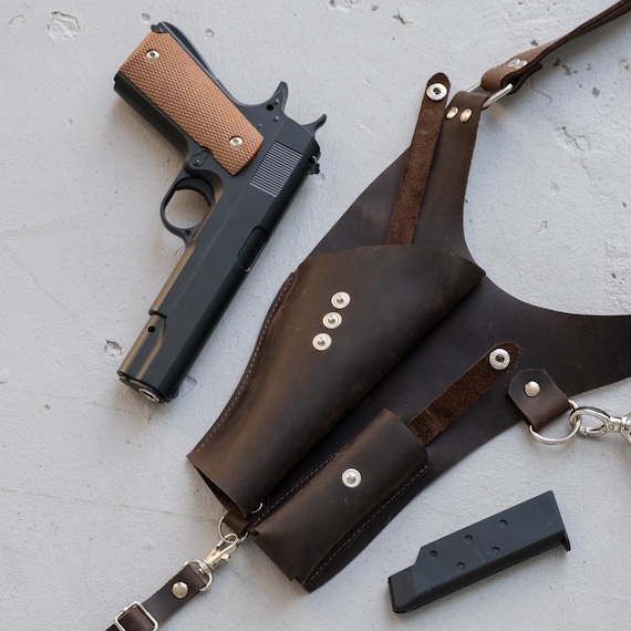 Gun Honey Pistola De Vaquero Con Funda Estilo Salvaje Oeste - Accesorio Para Disfraz Adulto - Sheriff Y Cowboy Complementos Disfraz Vaquero Adulto