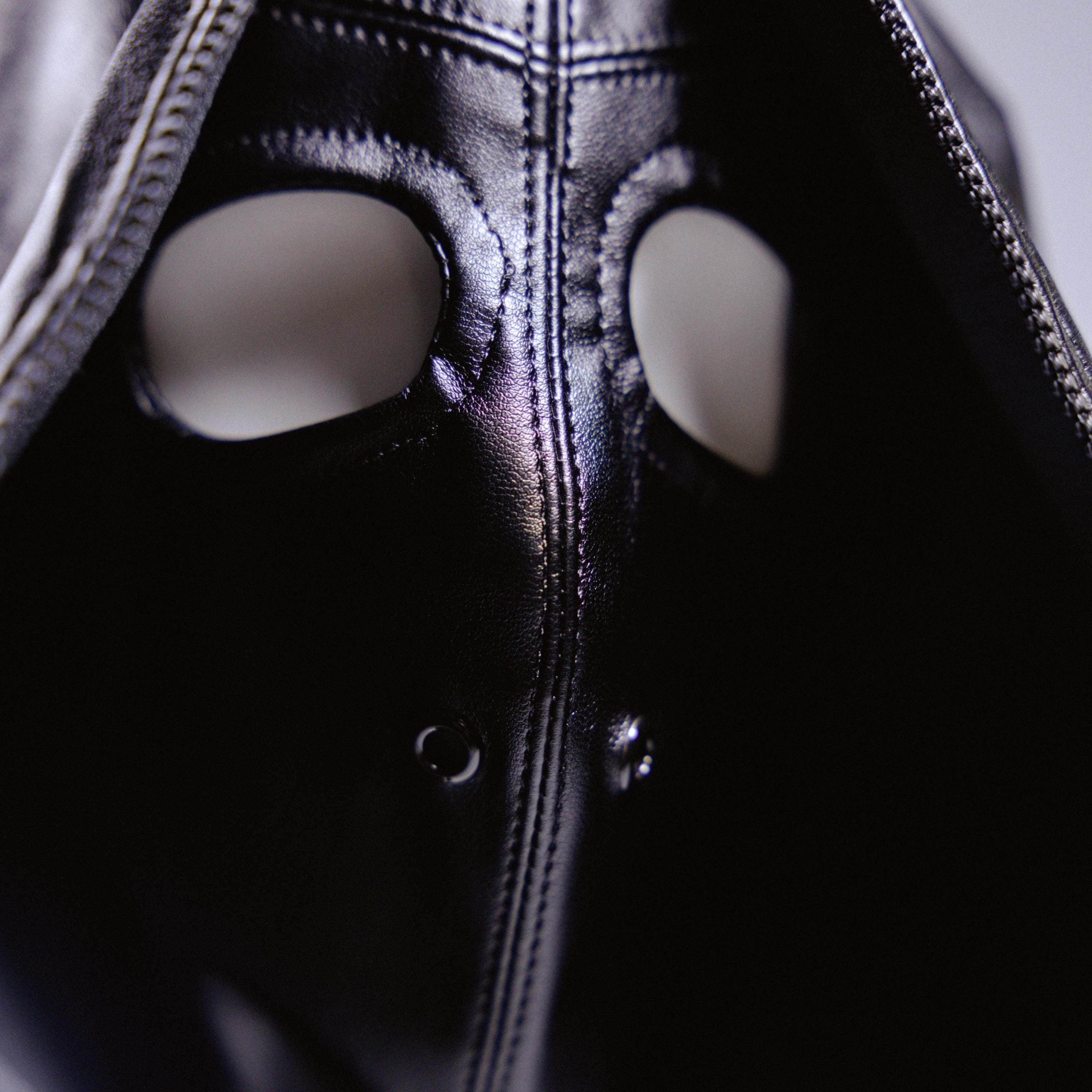 Black Face Mask, Adult Face Mask, Fetish Mask, Bondage Mask, Kinky Mask ...
