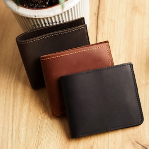 Herren Brieftasche Leder, Brieftasche mit Gravur für Männer, Benutzerdefinierte Brieftasche für Männer, Beste Brieftaschen für Männer, Rfid Brieftasche Männer, Groove Brieftasche