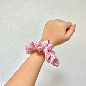 Scrunchie Hair Tie, Cotton Scrunchies, Hair Accessories 2 pairs of scrunchies zdjęcie 3