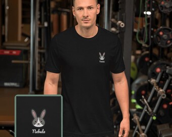Little Grey Rabbit, Rabbit Adopt, Rabbit Lovers Present, 100% Organic Cotton, Vegan And Ethic T-Shirt