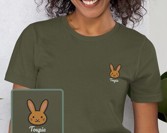 Ginger Rabbit, Beautiful Rabbit, Best Rabbit Dad, 100% Organic Cotton, Vegan And Ethic T-Shirt