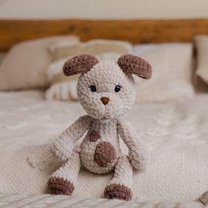 Tutoriel chiot au crochet Amigirumi PDF Jouet chiot au crochet Modèle au crochet amigurumi pour chiens