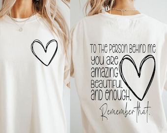 Comfort Colors 'You Are Enough' T-Shirt