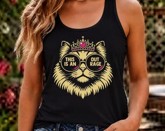 Dungeon Crawler Carl Tank Top, This Is An Outrage Top, Princess Donut Fantasy Book Reader Tanks, Goddammit Donut Fan Top
