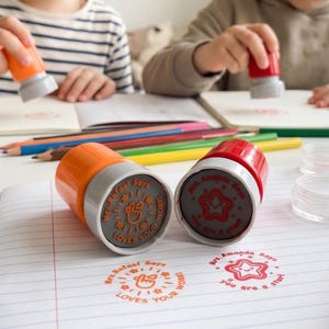Personalized Teacher Stamp, Custom Classroom Stamps, Teacher Appreciation Gift image 8