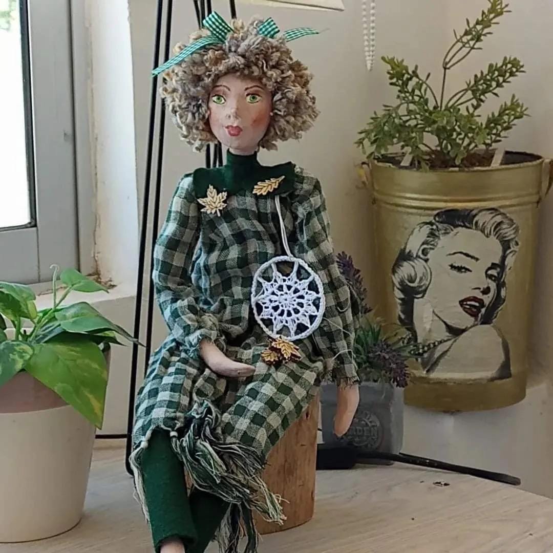 貴重 パピエマシェ ペーパー ドール 人形 メキシコ 民芸品 置物 アンティーク 貴重 パピエマシェ ペーパー ドール 人形 メキシコ 民芸品 置物