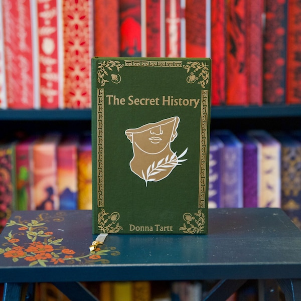The Secret History Custom Binding | Special Edition, Handmade, Donna Tartt